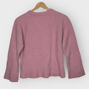 Reformation Pink Crew Neck Sweater